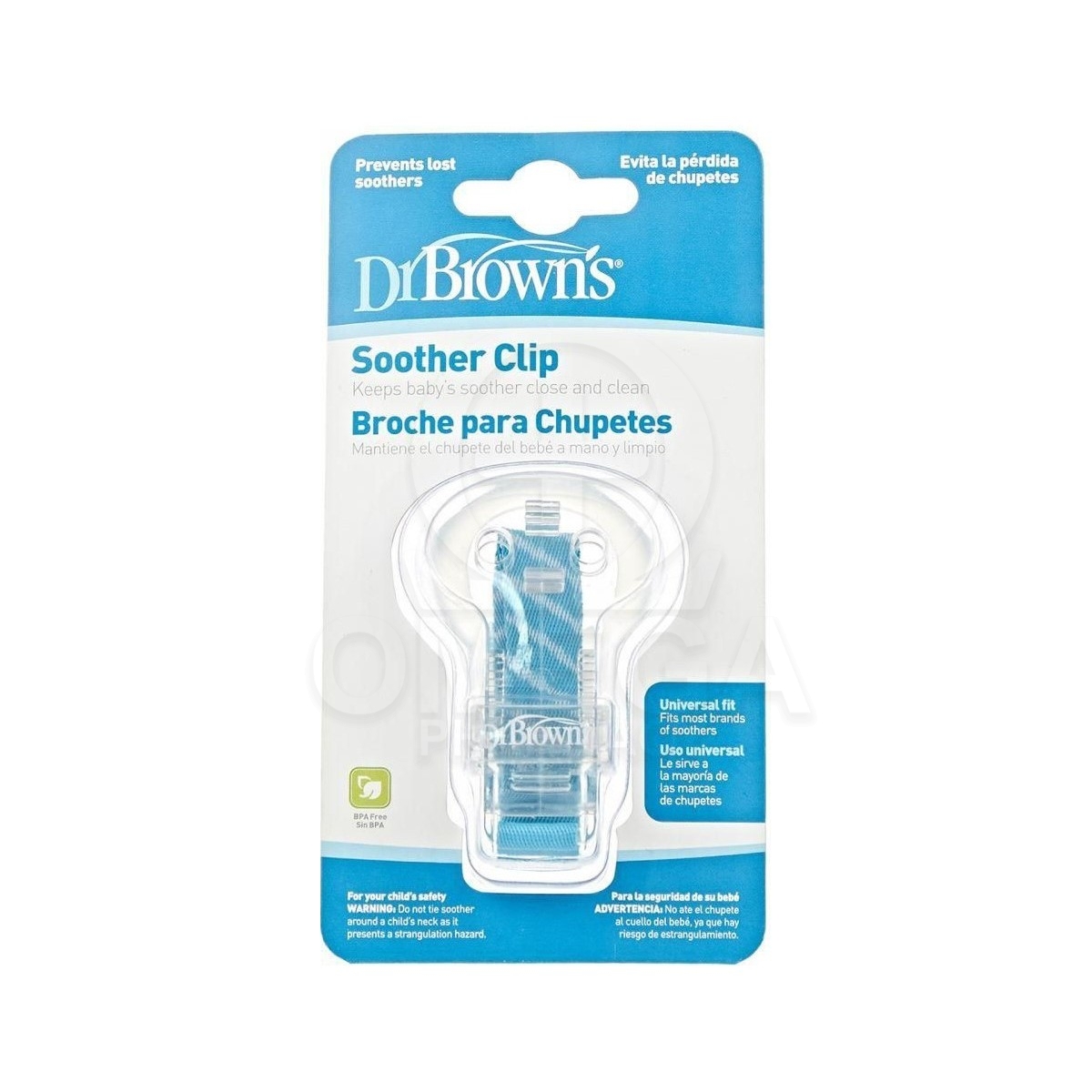 DR.BROWNS Κορδέλα Στήριξης Πιπίλας σε Γαλάζιο Χρώμα 1 Τεμάχιο. DR.BROWNS Κορδέλα Στήριξης Πιπίλας σε Γαλάζιο Χρώμα 1 Τεμάχιο.